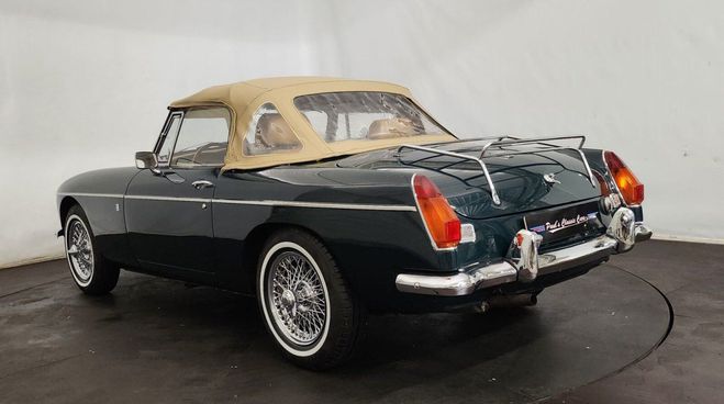 MG MGB B cabriolet British Racing Green de 1970