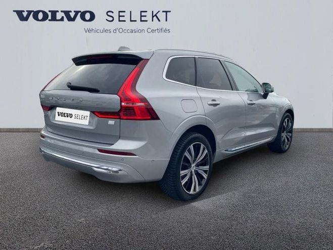 Volvo XC60 T6 AWD 253 + 87ch Inscription Luxe Geart Argent Aurore Mtallis de 2021
