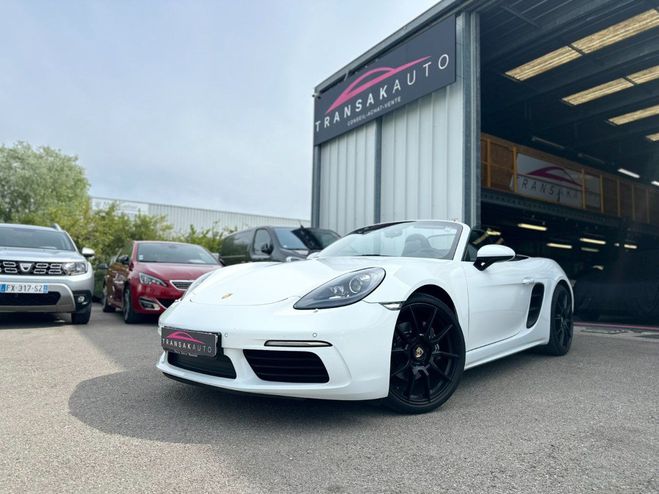 Porsche 718 BOXSTER 300CH - CARPLAY - PSE - CAM - BO Blanc de 2016