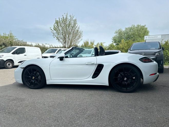Porsche 718 BOXSTER 300CH - CARPLAY - PSE - CAM - BO Blanc de 2016