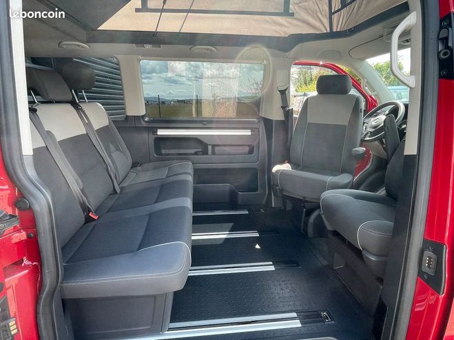Volkswagen Multivan VW T5 2.0TDi 140Ch 99Mkm Reimo Rouge de 2012