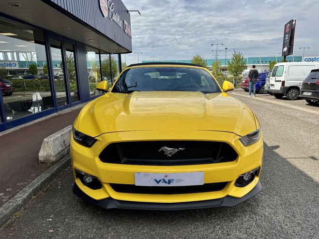 Ford Mustang GT V8 5.0L CABRIOLET BVA6 Jaune de 2017