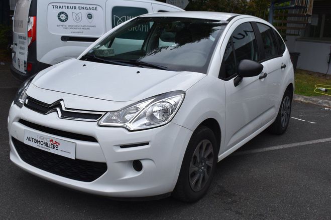 Citroen C3 II ATRACTION 1.0 VTi 68 cv Eligible GARA Blanc de 2015