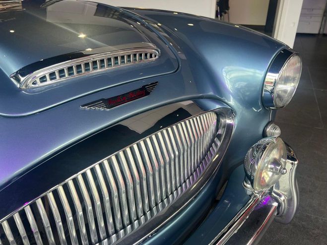 Austin healey 3000 BJ7 BJ7/ ROUES RAYONS CHROMEES/ OVERDRIV Bleu de 1964