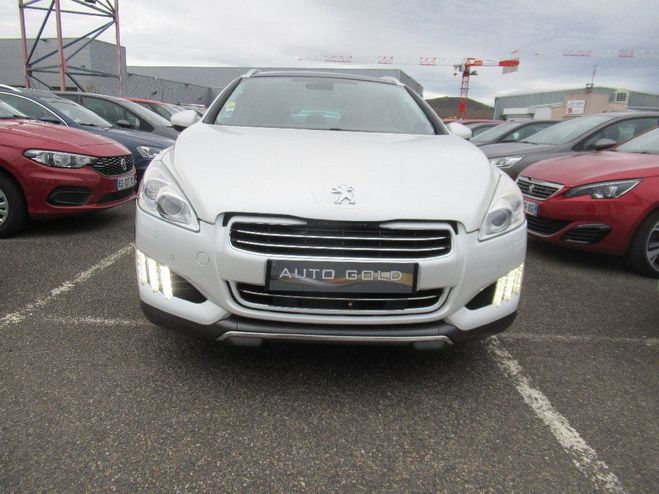 Peugeot 508 HYBRID4 2.0 HDi 163ch BMP6   Electric 37 Blanc de 2013