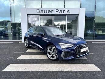  Voir détails -Audi A3 Sportback 40 TFSIe 204 S tronic 6 S Line à Roissy-en-France (95)