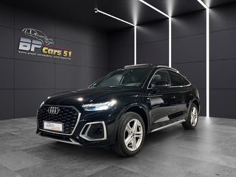  Voir détails -Audi Q5 40 tdi 204 cv s line quattro tronic 7 à Cernay-ls-Reims (51)