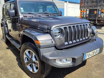  Voir détails -Jeep Wrangler IV UNLIMITED 2.2 MJET 200ch SAHARA à Viviers-du-Lac (73)