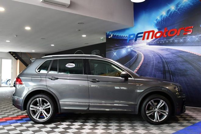 Volkswagen Tiguan R-Line Carat 2.0 TDI 150 DSG 4Motion GPS Gris de 2019