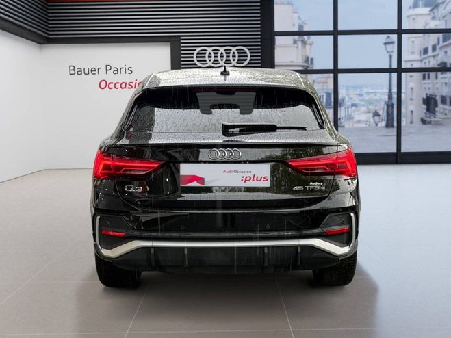Audi Q3 Sportback 45 TFSIe 245 ch S tronic 6 S l Noir de 2022