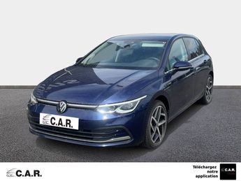  Voir détails -Volkswagen Golf 1.5 eTSI OPF 150 DSG7 Style à  La Rochelle (17)
