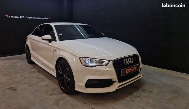 Audi A3 TDI 150 S-LINE S-TRONIC BERLINE Blanc de 2015
