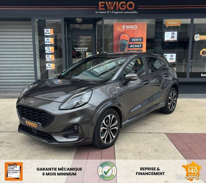 Ford Puma 1.0 ECOBOOST 125ch ST LINE HYBRID 1ère M Gris de 2021