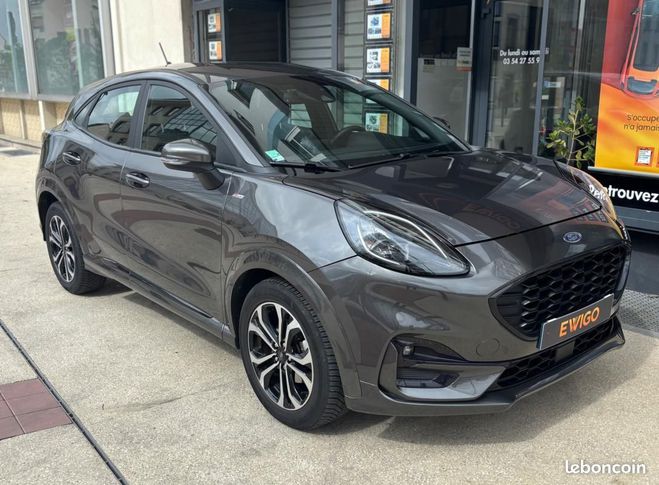 Ford Puma 1.0 ECOBOOST 125ch ST LINE HYBRID 1ère M Gris de 2021