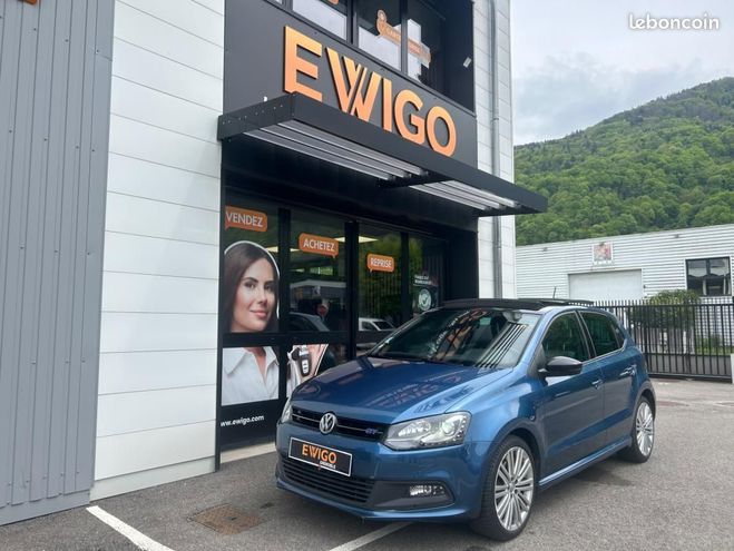 Volkswagen Polo GT 1.4L TSI 150CH BLUEMOTION DSG7 TOIT O Bleu de 2015