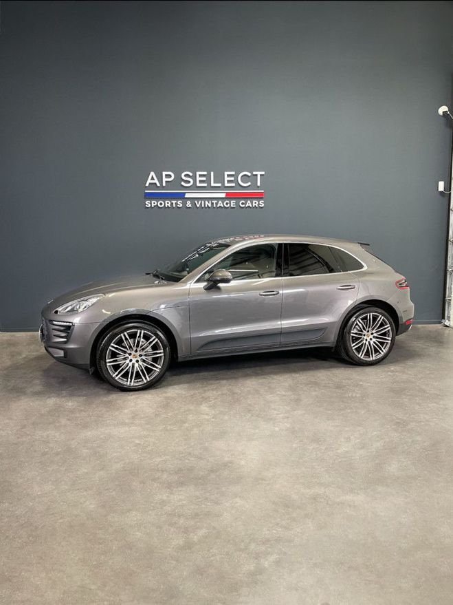 Porsche Macan SD V6 258ch PDK, Chrono, PASM, CAM, PDLS Quartz de 2015