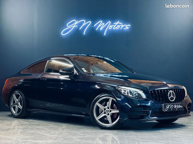 Mercedes Classe C iv (2) coupe 220 d amg line 4matic 9g-tr Bleu de 2018