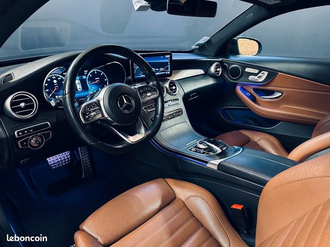 Mercedes Classe C iv (2) coupe 220 d amg line 4matic 9g-tr Bleu de 2018