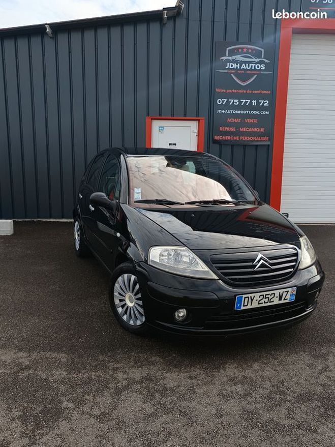 Citroen C3 1.4 73ch garantie 6 mois kit distributio Noir de 2004