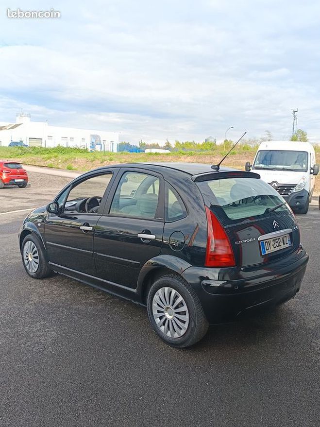 Citroen C3 1.4 73ch garantie 6 mois kit distributio Noir de 2004