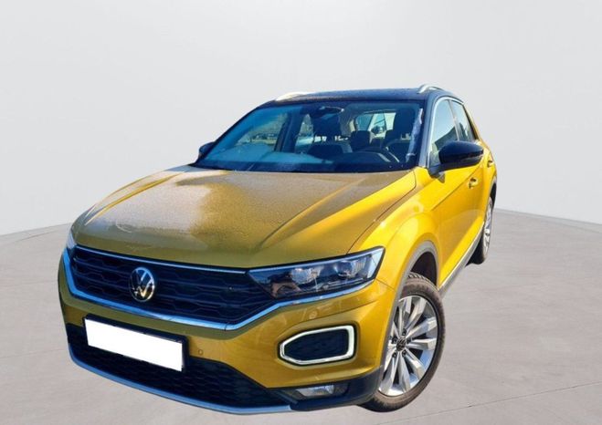 Volkswagen T Roc 1.5 TSI 150 EVO Carat DSG7 Jaune Fonc de 2021