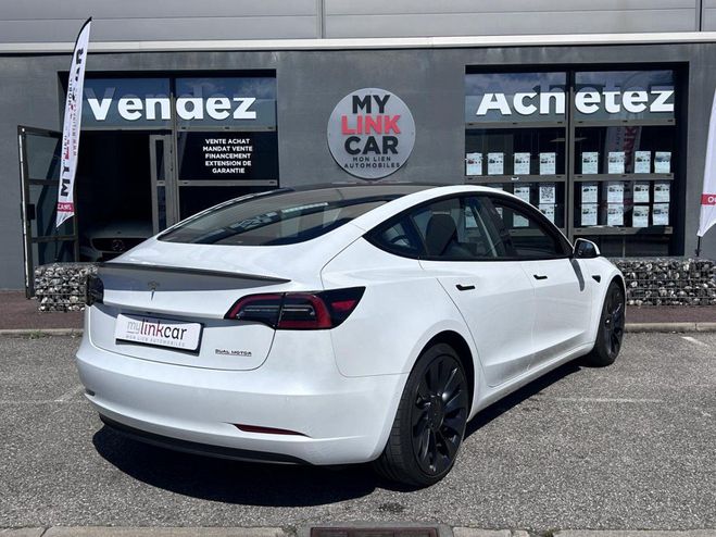 Tesla Model 3 Performance PUP Upgrade AWD MY22 Blanc nacr de 2022