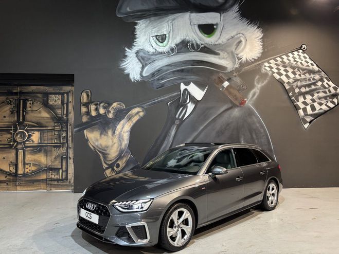 Audi A4 35 TDI 163 S tronic S Line Toit Ouvrant  Gris Foncé de 2021