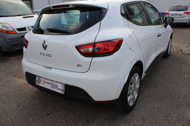Renault Clio DCI 75 Blanc de 2016