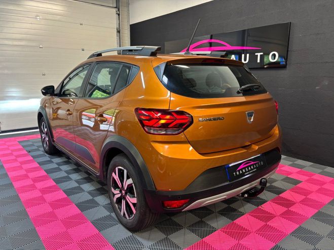 Dacia Sandero ECO-G 100 Stepway Confort/Suivi complet  Orange de 2021