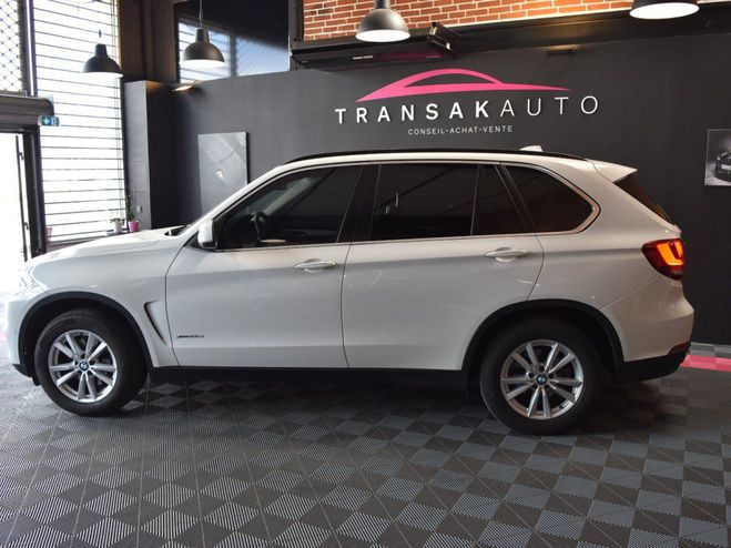 BMW X5 F15 xDrive25d 218 ch Lounge Plus A Blanc de 2014