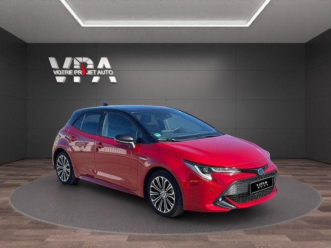 Toyota Corolla 1.8 Hybride 122Ch ? ACC / Caméra / Siège Rouge de 2019