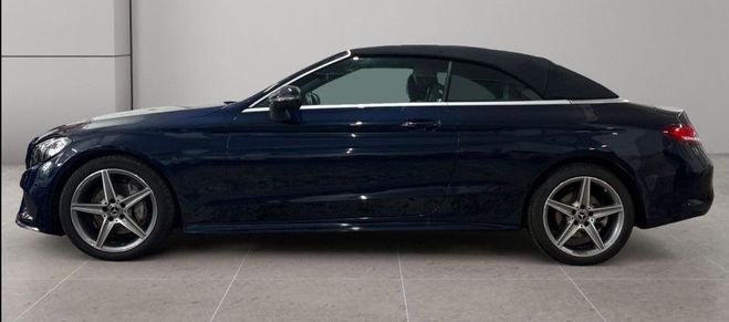 Mercedes Classe C 220 D 170 AMG-LINE boite manuelle * GARA bleu mtal de 2018