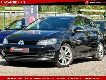  Voir détails -Volkswagen Golf VII 2.0 TDI 150 CARAT DSG6 à Nice (06)