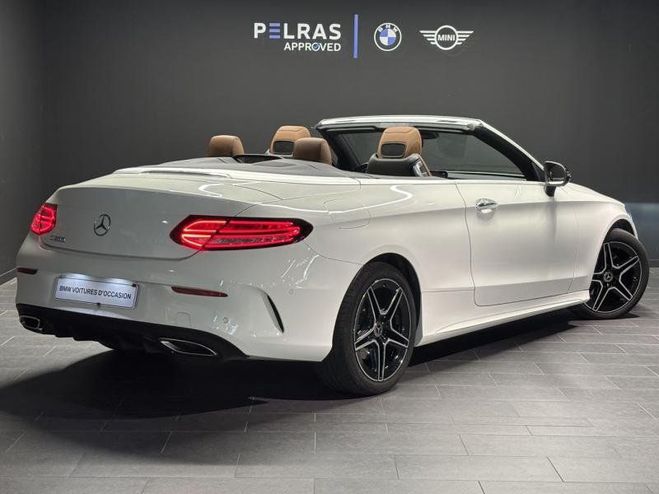 Mercedes Classe C Cabriolet 200 184ch AMG Line 9G Tronic Blanc Polaire de 2023