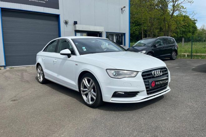 Audi A3 Berline 2.0 TDI - 150 8V S line BV6 SLIN BLANC de 2015