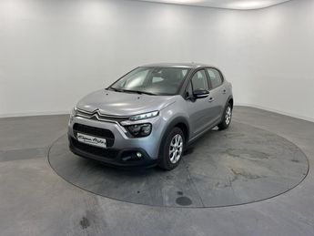  Voir détails -Citroen C3 SOCIETE BLUEHDI 100 S&S BVM6 FEEL BUSINE à Quimper (29)