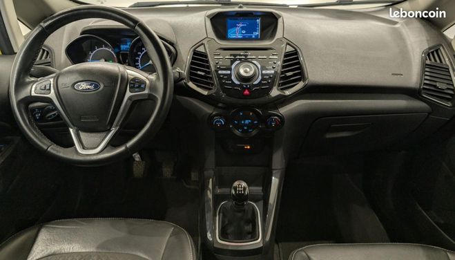 Ford Ecosport 1.0 SCTI 125ch TITANIUM Jaune de 2017