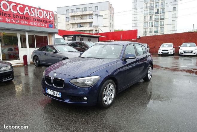 BMW Serie 1 (F21-F20) 118DA 143CH LOUNGE 5P Bleu de 2013
