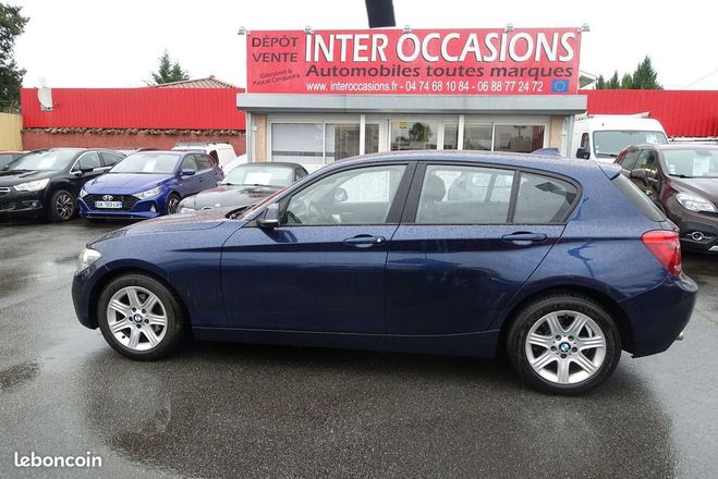 BMW Serie 1 (F21-F20) 118DA 143CH LOUNGE 5P Bleu de 2013