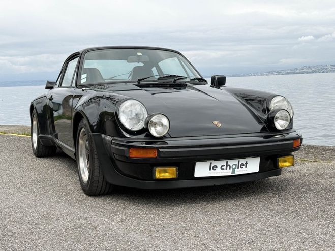 Porsche 911 930 Turbo 3.3 Serie G Noire de 1978