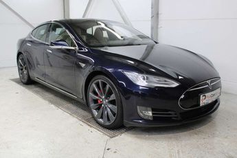  Voir détails -Tesla Model S P85D kWh Performance Dual Motor ~ Pano A à Dendermonde (92)
