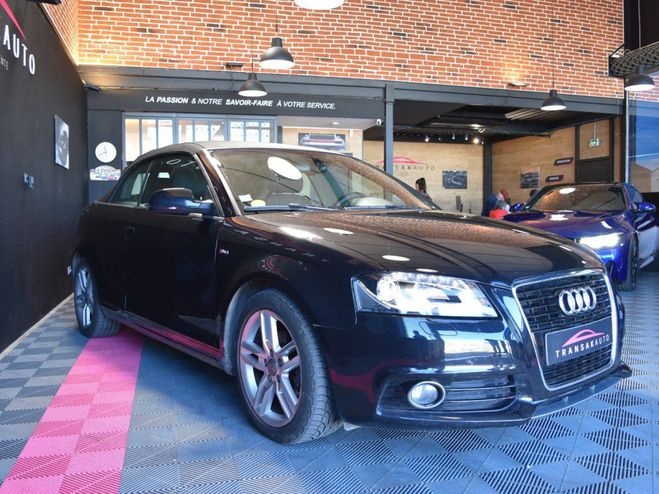 Audi A3 CABRIOLET 1.6 TDI 105 DPF S Line Noir de 2011