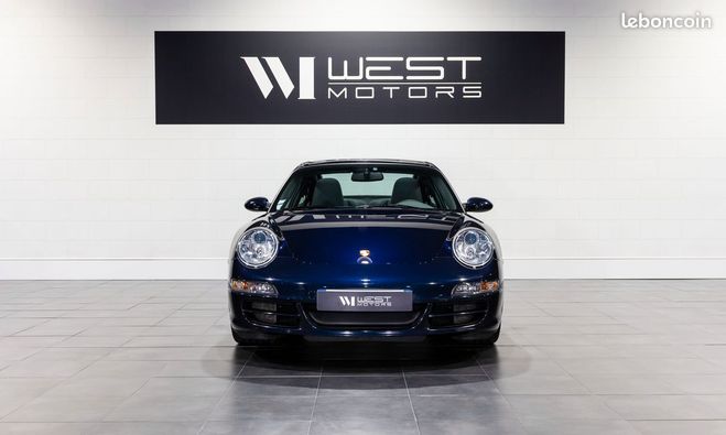Porsche 911 997 Targa 4S 3.8 355 BVM ? IMMAT FRANCE  Bleu de 2008