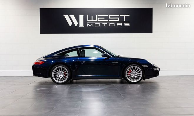 Porsche 911 997 Targa 4S 3.8 355 BVM ? IMMAT FRANCE  Bleu de 2008