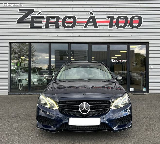 Mercedes Classe E 500 Touring 4.6 V8 Biturbo 408ch 4MATIC Bleu de 2013