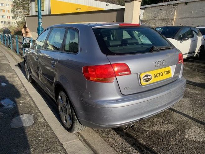 Audi A3 2.0 TDI 140CH DPF AMBITION QUATTRO BLEU de 2008