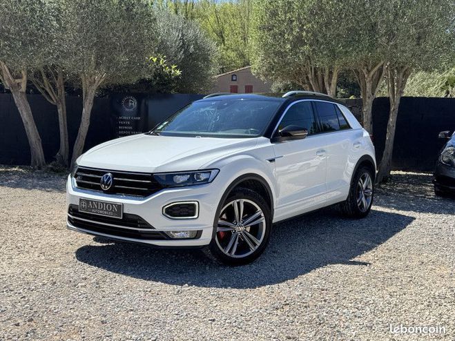 Volkswagen T Roc 2.0 TDI 150CH R-LINE DSG7 Blanc de 2021