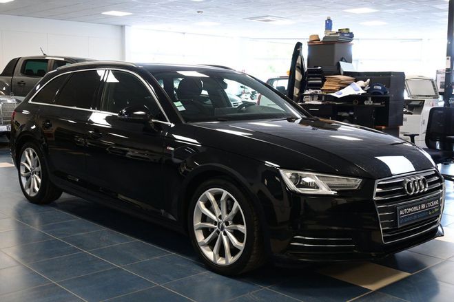 Audi A4 Avant 2.0 TDI 190 S tronic 7 S line Noir de 2016