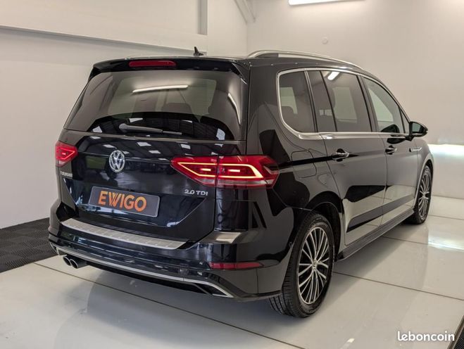 Volkswagen Touran 2.0 TDI 150ch BLUEMOTION CARAT PACK R-LI Noir de 2016