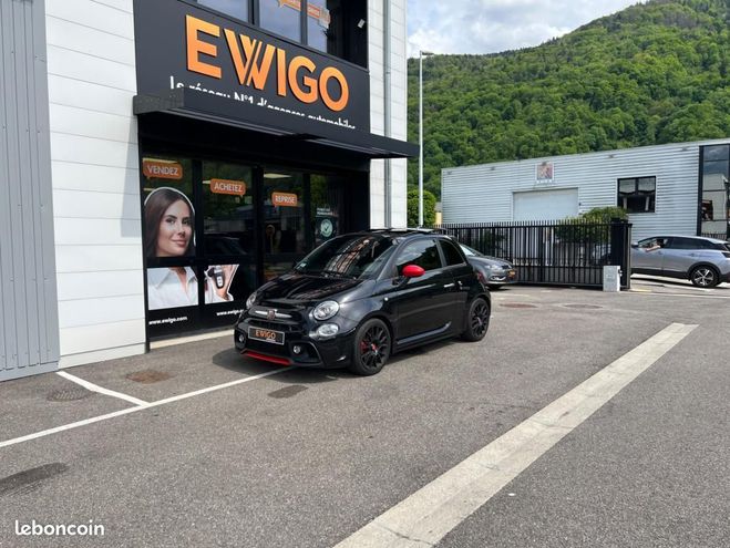 Abarth 500 595 PISTA 1.4 160CH LIGNE MONZA + APPLE  Noir de 2018